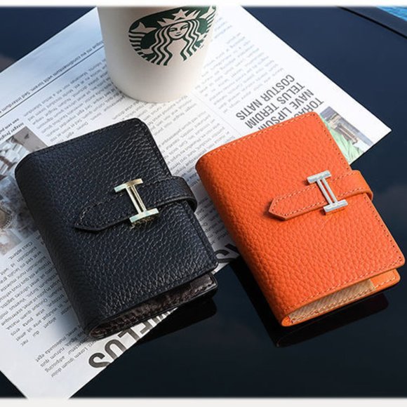 Leather Credit Card Holder CHOOSE A COLOR - Picture 8 of 11